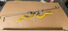 MK2 CORTINA  1600E GT SUPER DELUXE COMPLETE BOOT HINGE SET  TRUNK HINGES