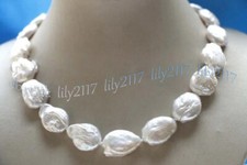 Genuine natural white baroque - genuine,