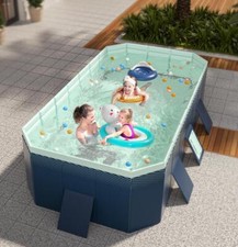 Foldable swimming pool - foldable, above