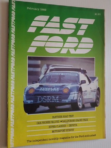 Fast ford magazine february - magazine,