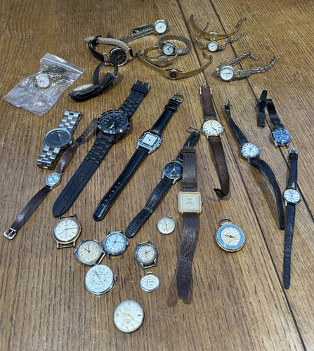 Collection old watches - old,