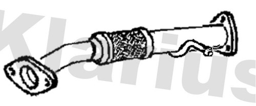 Exhaust pipe fits - honda, 3