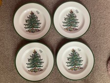 Spode christmas dinner plates - christmas,