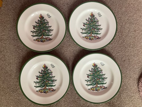 Spode christmas dinner plates - spode,