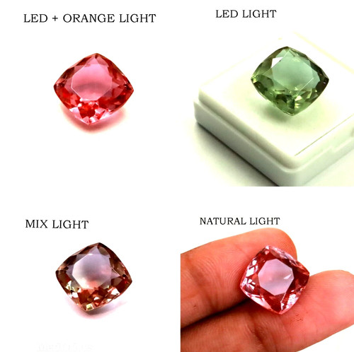 Cushion cut ct - 8-10, certified