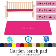 Outdoor Garden Bench Pad Foam