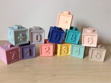 12 Soft Plastic Multicoloured