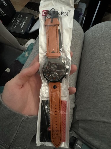 Curren orange watch - curren,