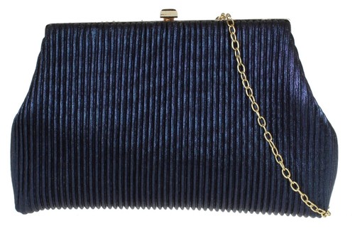 Ladies glitter pleated clutch - glitter,