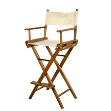 23 Ivory and Brown Solid Wood