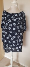 Ossie Clark Size 14 Boxy Floral Top