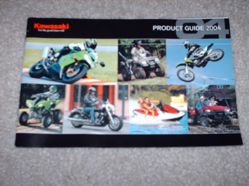 Kawasaki product guide 2004 - kawasaki,