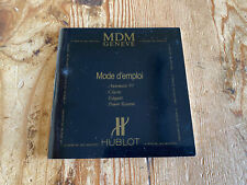 MDM Geneve HUBLOT Brochure - Automatic 91 User Manual - Power Reserve