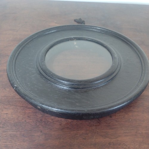 Vintage old antique ebonised