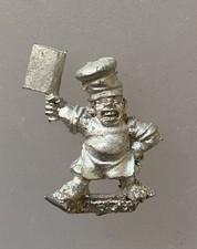WFB 4th Edition Halfling Chef Cook, From Hot Pot Set, Citadel 3886, Metal OOP