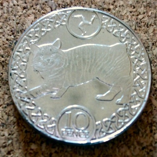 Isle man lucky manx - cat, 10p