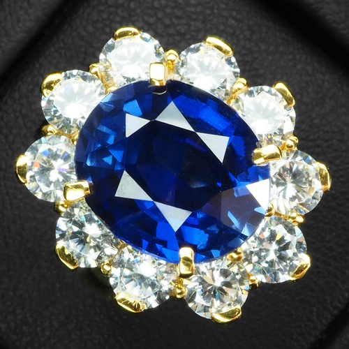 Gleaming royal blue sapphire - gleaming,