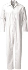 Alsico White Mens Boilersuit