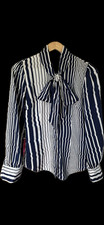 Hawes & Curtis Navy White
