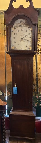 Antique grandfather clock - grandfather,