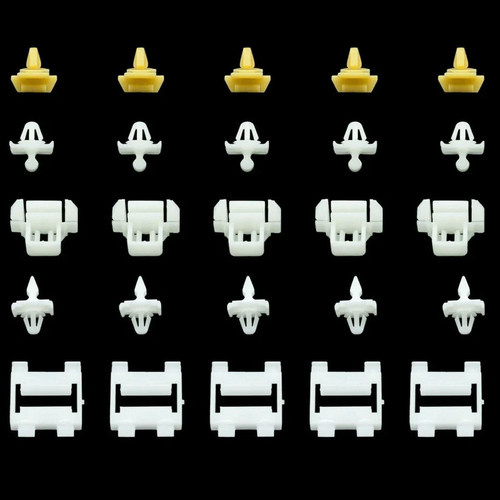 25x brackets clips - brackets, set