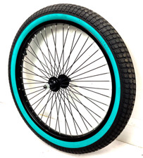 20" Bicycle Front Black Wheel
