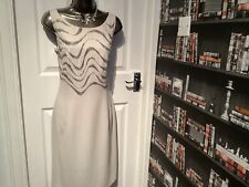 Ladies Dress Size 14. Beautiful Shift Dress,sequin Detail By Frank Usher… Dusk