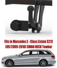 Swan neck tow bar for - bar, mercedes