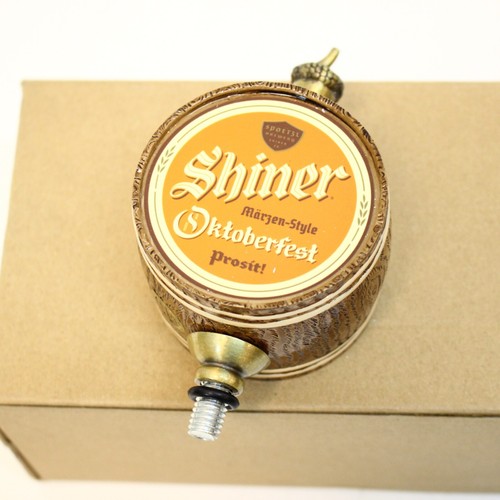 Shiner oktoberfest beer tap - oktoberfest,