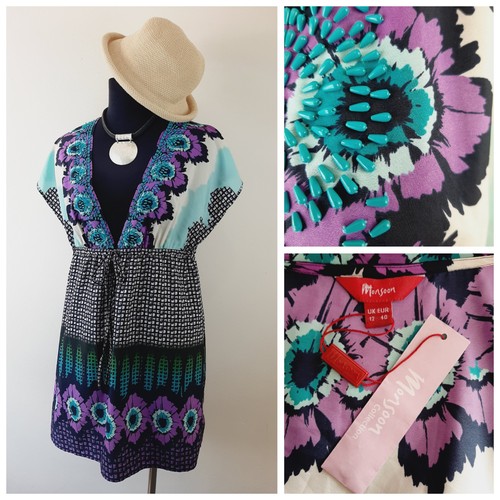 Monsoon size purple blue - size,