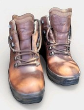 Brasher Hillmaster II Gore-Tex Waterproof Brown Leather UK 4 EU 36 2/3 Width L