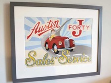 Austin J40 Pedal Car, Artwork