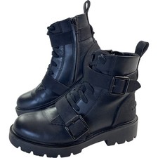 UGG Noe Black Leather Biker