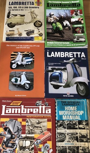 Lambretta workshop manuals - lambretta,