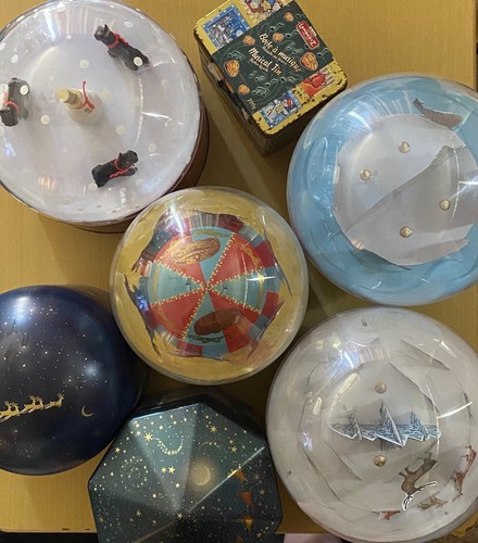 Musical christmas globe metal - globe, metal~