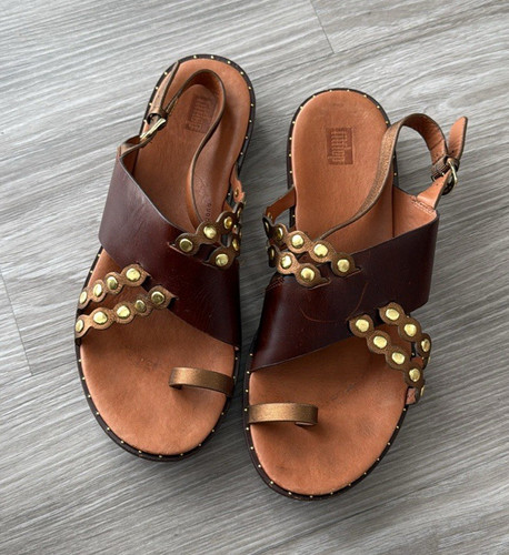 Fitflop womens brown - brown, leather