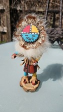 Sun Face Kachina Doll