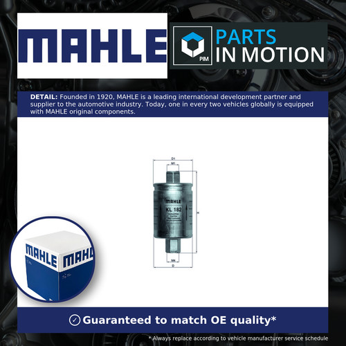 Fuel filter kl182 - fuel,