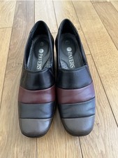 Pavers Shoes Black Red Comfort