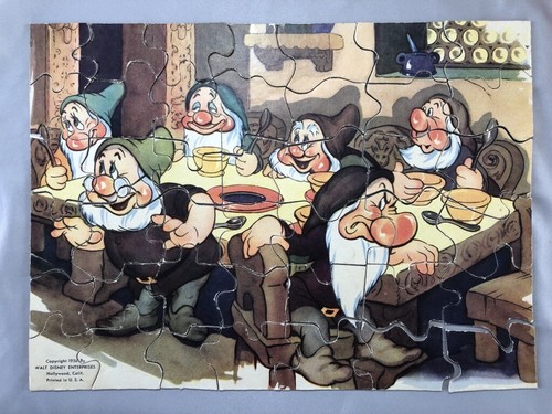 1938 seven dwarfs walt - dwarfs, disney