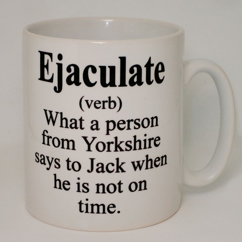 Ejaculate definition mug can - definition,
