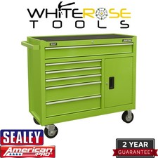Sealey Rollcab 6 Drawer Green