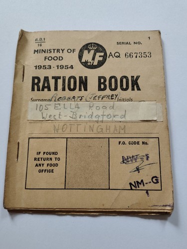 Ration book nottingham - book,