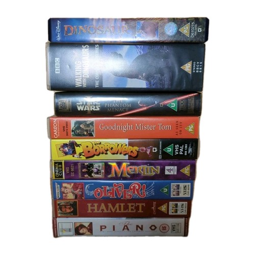 Vhs video tapes job lot - ​vhs,