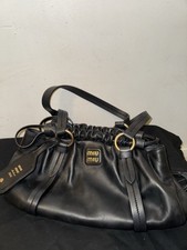 Miu Miu Black Leather joie