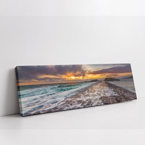 Bude breakwater sunset - breakwater,