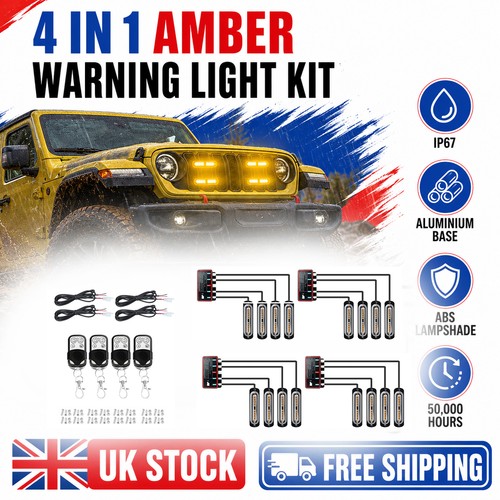 Mode 16x12led amber strobe - mode,