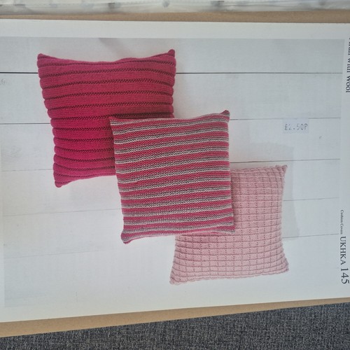 Aran pattern cushion covers - covers,