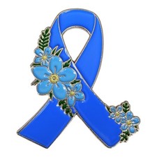 Forget Me Not Flowers Enamel