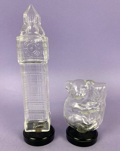 Vintage glass figural perfume - vintage,